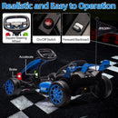 24V Ride-On Go Kart for Kids 6-12 Years with 7.5 MPH Speed, Drifting and Circling Capability, Supports up to 135 lb Magic Cars 4