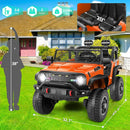 24V Ride-On Jeep 2-Seater with 4WD/2WD, 20-Inch Seat, LED Lights, Bluetooth, and Music Magic Cars 12