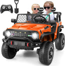 24V Ride-On Jeep 2-Seater with 4WD/2WD, 20-Inch Seat, LED Lights, Bluetooth, and Music Magic Cars 7