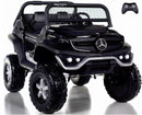 24V Ride-On 4x4 Mercedes Unimog UTV in Black Magic Cars 12