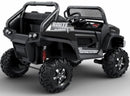 24V Ride-On 4x4 Mercedes Unimog UTV in Black Magic Cars 1