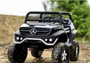 24V Ride-On 4x4 Mercedes Unimog UTV in Black Magic Cars 6