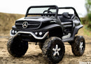 24V Ride-On 4x4 Mercedes Unimog UTV in Black Magic Cars 9