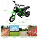24V Electric Ride-On Dirt Bike with Rear-Wheel Drive Motorbike Magic Cars 16