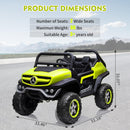 24V Licensed Mercedes-Benz 2-Seater Electric Ride-On Toy Vehicle with Remote for Kids Magic Cars 2