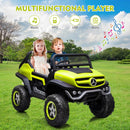 24V Licensed Mercedes-Benz 2-Seater Electric Ride-On Toy Vehicle with Remote for Kids Magic Cars 6