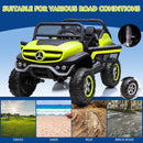 24V Licensed Mercedes-Benz 2-Seater Electric Ride-On Toy Vehicle with Remote for Kids Magic Cars 9