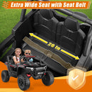 24V Electric UTV Ride-On Car for Two with 400W Power and Remote Control Magic Cars 4
