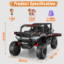 24V Electric UTV Ride-On Car for Two with 400W Power and Remote Control Magic Cars 8