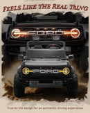 24V Electric 2-Seater Ride-On Car for Older Kids Licensed Ford Bronco Raptor Toy Magic Cars 2