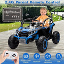 24V Ride-On Toy for Big Kids with Remote Control, 4-Wheel Electric Vehicle, Bluetooth Music Magic Cars 2