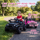 24V Pink Electric Car with Parental Remote Control for Kids Magic Cars 3