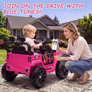 24V Pink Electric Car with Parental Remote Control for Kids Magic Cars 6