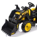 24V Battery-Powered Electric Ride-On Tractor with Trailer and Remote Control for Kids Magic Cars 7
