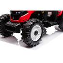 24V Battery-Powered Electric Ride-On Tractor with Front Loader and Trailer for Kids Magic Cars 10