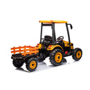 24V Battery-Powered Electric Ride-On Tractor with Trailer – Yellow Magic Cars 5