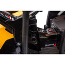 24V Battery-Powered Kids Electric Ride-On Tractor with Trailer and Front Loader Magic Cars 10