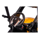 24V Battery-Powered Kids Electric Ride-On Tractor with Trailer and Front Loader Magic Cars 9