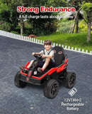 24V Electric Ride-On UTV Truck for Kids with 4 EVA Wheels and Remote Control Magic Cars 8