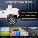 24V Ride-On Truck Car for Kids with Power Wheels, Remote Control, and LED Lights Magic Cars 10