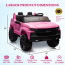 24V 2-Seater Electric Ride-On Truck for Kids Chevrolet Style Magic Cars 3