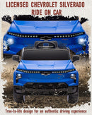 24V Licensed Silverado Electric Ride-On Truck with Remote Control for Toddlers and Kids Magic Cars 8