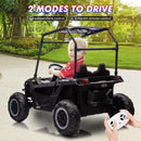 24V 2-Seater Electric Ride-On UTV Truck with Sun Shade and 4WD Magic Cars 21
