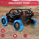 24V Ride-On 4WD Electric UTV Car with 2 Leather Seats Magic Cars 19