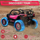 24V Ride-On 4WD Electric UTV Car with 2 Leather Seats Magic Cars 3