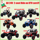 24V Electric 4WD Off-Road Ride-On UTV Car with Remote Control for Kids Magic Cars 9