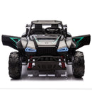 24V Electric 2-Seater Ride-On UTV Toy Car with Remote Control for Kids Black Magic Cars 1