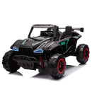 24V Electric 2-Seater Ride-On UTV Toy Car with Remote Control for Kids Black Magic Cars 2