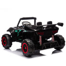24V Electric 2-Seater Ride-On UTV Toy Car with Remote Control for Kids Black Magic Cars 4