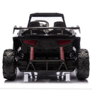 24V Electric 2-Seater Ride-On UTV Toy Car with Remote Control for Kids Black Magic Cars 8