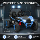 24V Kids Ride-On UTV Car with Remote Control and Spring Suspension Magic Cars 6
