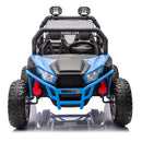 24V 400W Two-Seater Kids Ride-On UTV with Four-Wheel Suspension and Remote Control for Ages 3+ Magic Cars 3