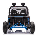 24V 400W Two-Seater Kids Ride-On UTV with Four-Wheel Suspension and Remote Control for Ages 3+ Magic Cars 4