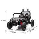 24V XXL Electric 2-Seater Ride-On UTV Off-Road Truck for Kids Magic Cars 9