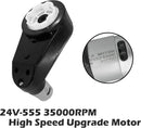 24V RS555 35000RPM Motor and Gearbox Set for Kids' Ride-On Toy Performance Enhancement Magic Cars 9