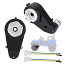 24V RS555 40000RPM DC Motor with Gearbox for Children's Riding SUV Magic Cars Variant 0