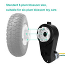 24V RS555 High-Speed DC Motor Gearbox for Children's Riding Toys 2-Pack Magic Cars 4