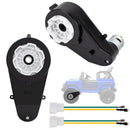 24V RS555 High-Speed DC Motor Gearbox for Children's Riding Toys 2-Pack Magic Cars Variant 0