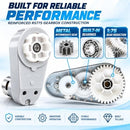 24V RS775 High-Speed Motor Gearbox Set for Power Wheels Enhancement, 2-Pack Magic Cars 2