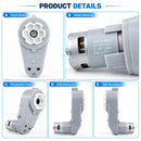 24V RS775 High-Speed Gearbox Motors for Power Wheels Upgrade, Set of 2 Magic Cars 3