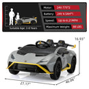 24V Kids Electric Ride-On Car Licensed Lamborghini STO with 360 Degree Drifting Magic Cars 5