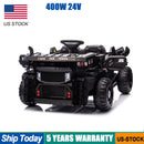 24V Two-Seater Kids Electric Ride-On Car with Parental Remote Control and 19.7-inch Wide Seat Magic Cars 12