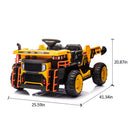 24V Two-Seater Kids Electric Ride-On Car with Parental Remote Control and 19.7-inch Wide Seat Magic Cars 14