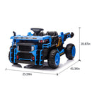 24V Two-Seater Kids Electric Ride-On Car with Parental Remote Control and 19.7in Wide Seat Magic Cars 1