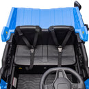 24V Two-Seater Kids Electric Ride-On Car with Parental Remote Control and 19.7in Wide Seat Magic Cars 20
