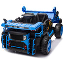 24V Two-Seater Kids Electric Ride-On Car with Parental Remote Control and 19.7in Wide Seat Magic Cars 3
